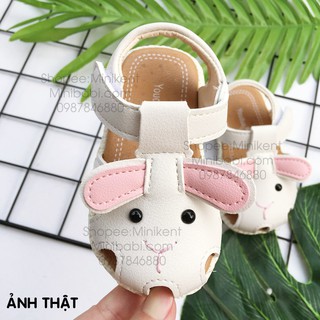 Dép sandal hình thỏ đế mềm cho bé