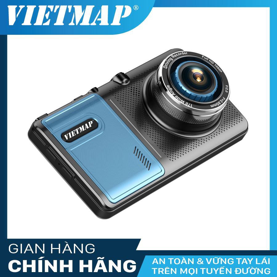 CAMERA HÀNH TRÌNH VIETMAP A50 VỪA DẪN ĐƯỜNG VỪA GHI HÌNH TRƯỚC SAU KÈM THẺ NHỚ HÀNG CHÍNH HÃNG