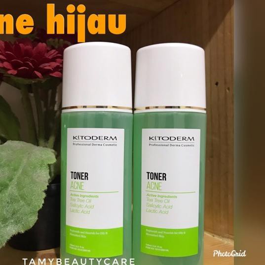 (Hàng Mới Về) Toner Trị Mụn Trứng Cá / Mụn Trứng Cá Màu Xanh Lá Giá Rẻ Nhất (Fzy-234) Kitoderm)