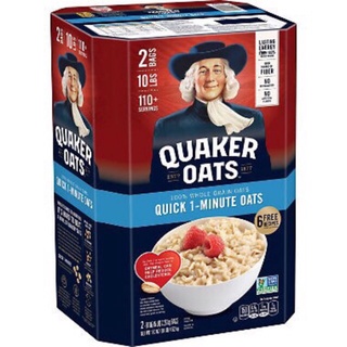 Yến mạch mỹ quaker oats quick 1 minutie 4.52kg