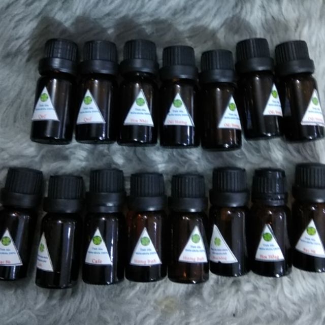 Tinh dầu lọ xông 10ml 20 mùi tự chọn