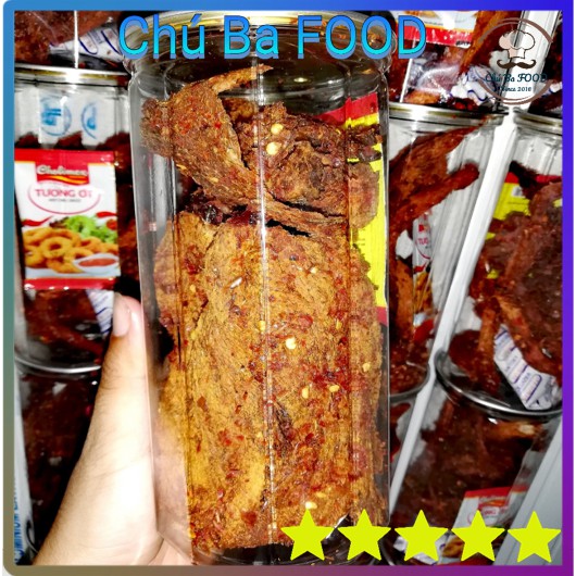 Khô Bò Miếng |🐄Chú Ba FOOD🐄| Bò thật - Mềm, Dai, Ngon 300G | BigBuy360 - bigbuy360.vn
