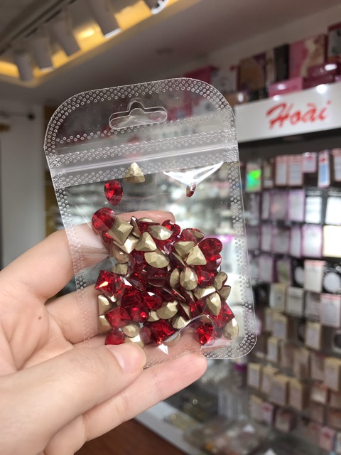 Set đá khối mix size - mix màu - Phụ kiện Nail