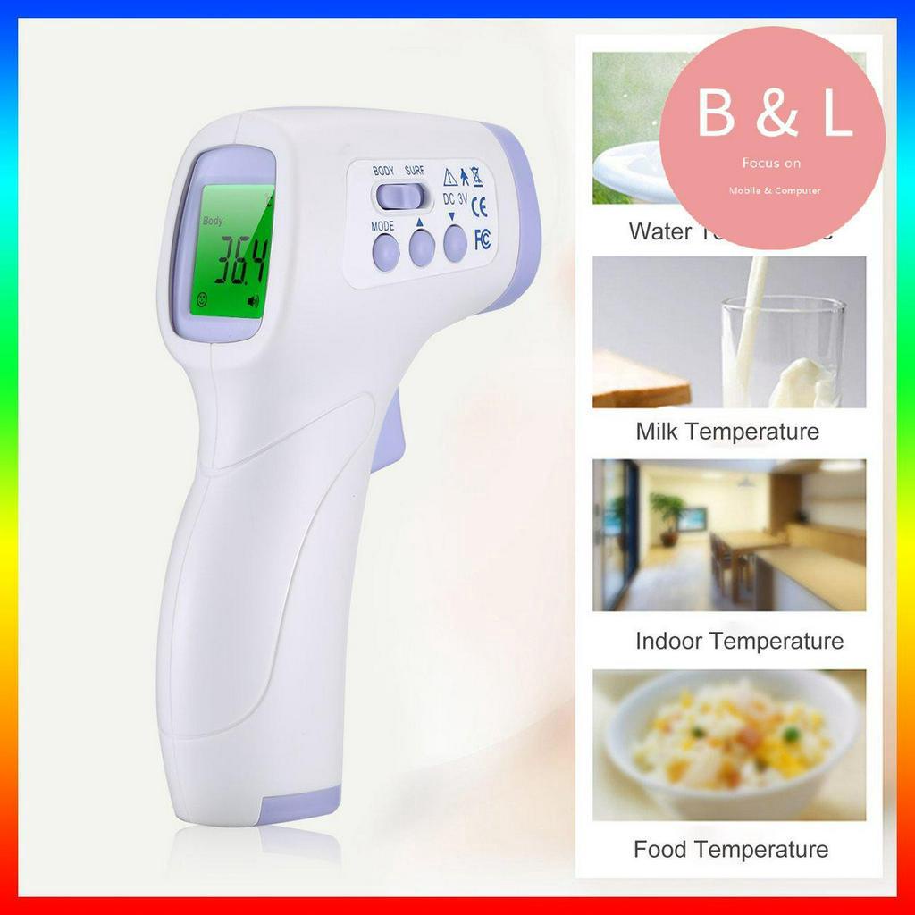 Máy Đo Nhiệt Độ Hồng Ngoại Cầm Tay Không Tiếp Xúc Độ Chính Xác Cao