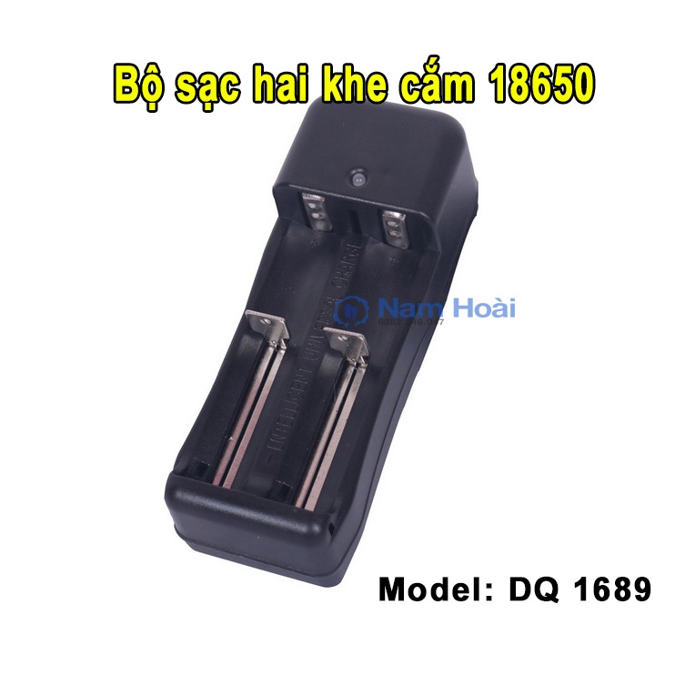 Bộ sạc pin lithium 18650 bộ sạc khe cắm kép Bộ sạc kép 18650 bộ sạc đa năng 3.7V 10440