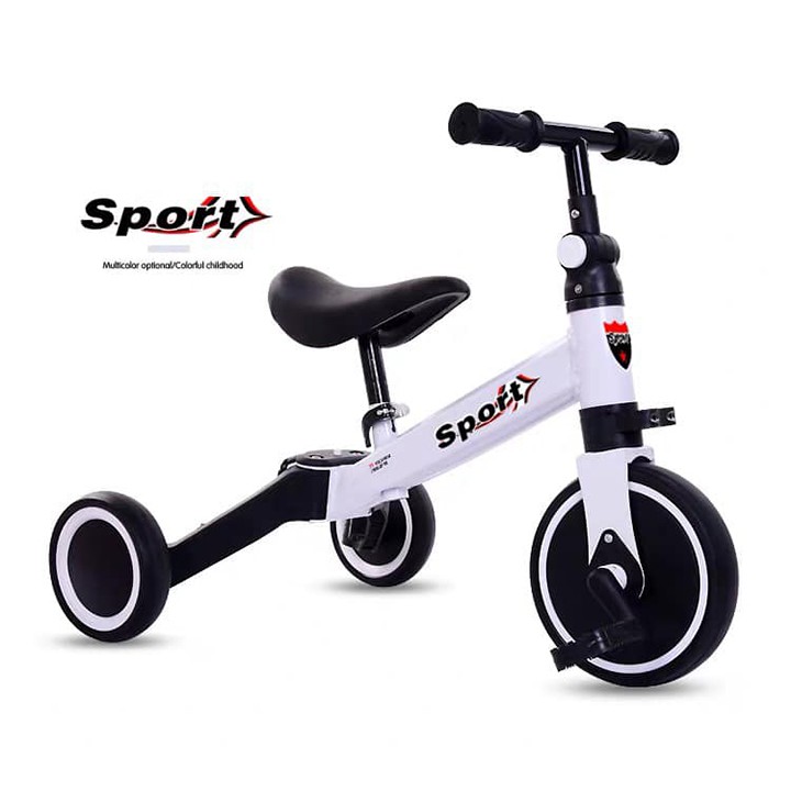 Xe thăng bằng – xe đạp 3 bánh đa năng – có bàn đạp kết hợp xe chòi chân Sport