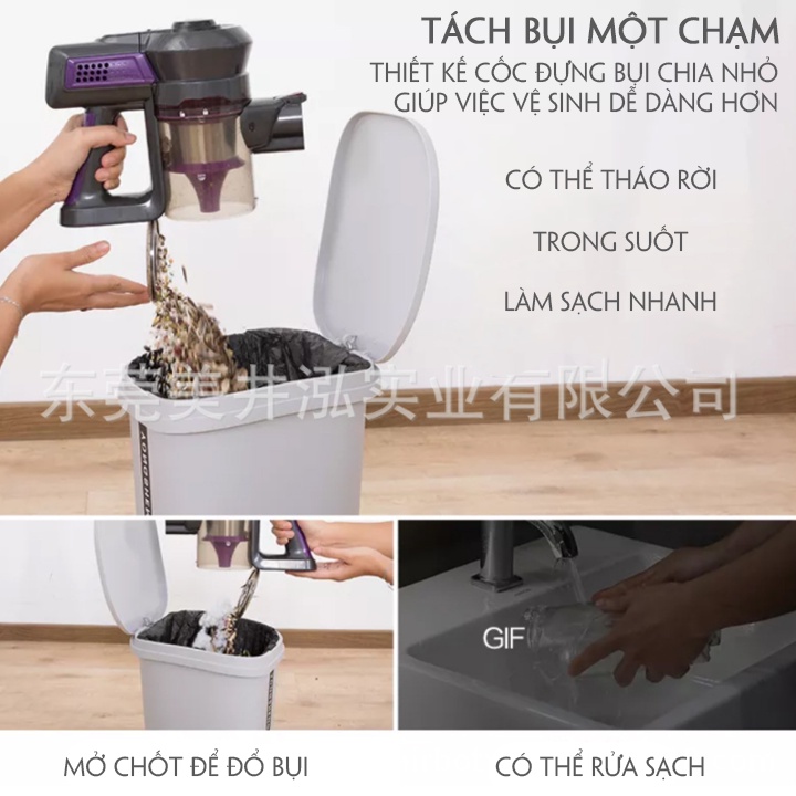 Máy hút bụi cầm tay đa năng AIRBOT iRoom 2.0, hàng nhập khẩu CAO CẤP siêu nhẹ, hút cực mạnh, bảo hành 12 tháng