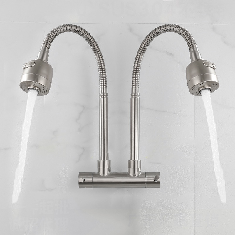 Vòi nước baokemo bkm1099 xoay 360 độ bằng thép không gỉ chuyên dụng