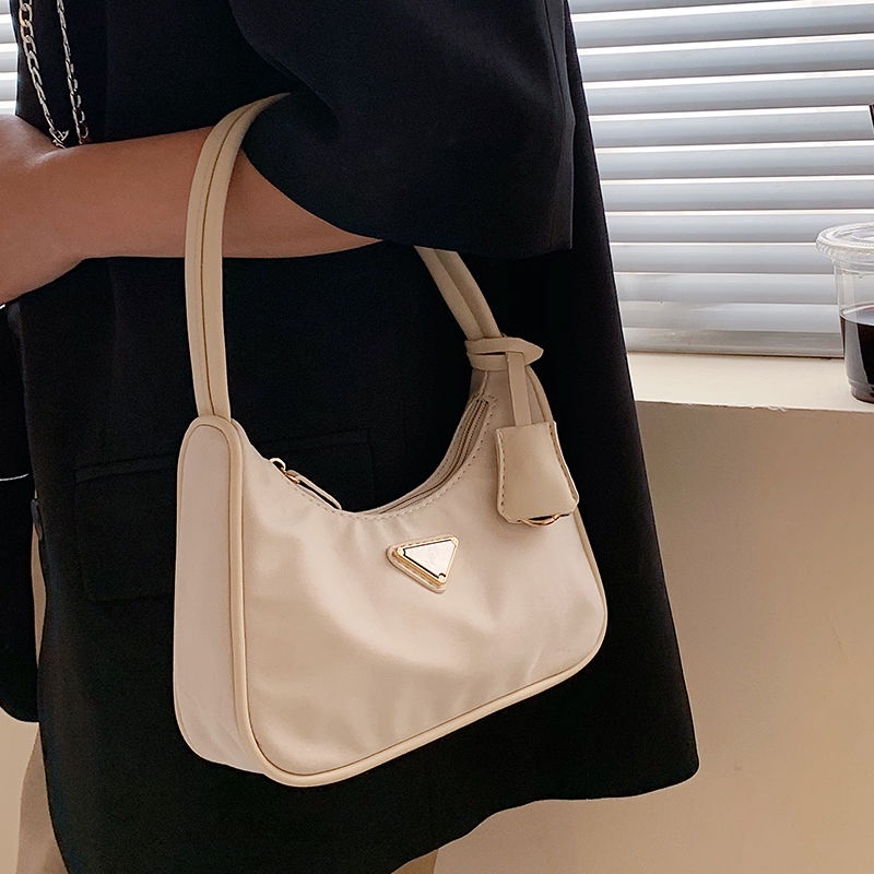 Túi Xách Vải Oxford Mềm Đeo Vai Thời Trang Hipster Dễ Phối Đồ