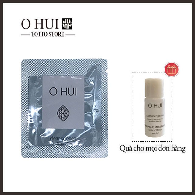 10 Gói Tẩy Da Chết Ohui Clear Science Soft Peeling - Tẩy da chết Ohui