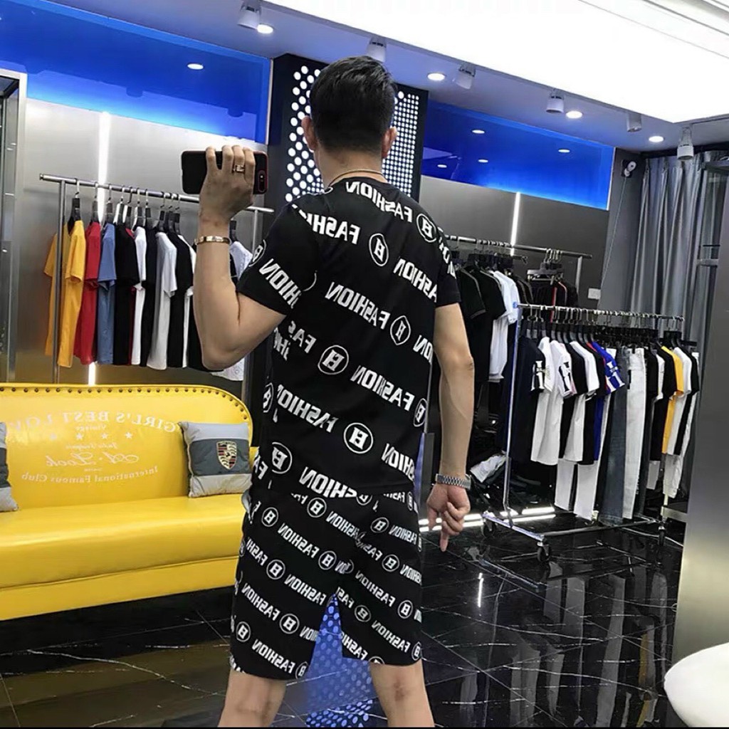 Đồ bộ nam nữ chất vải thun lạnh co giãn 4 chiều in chuyển nhiệt chữ đẹp phong cách thời trang unisex (inchuhinhho)