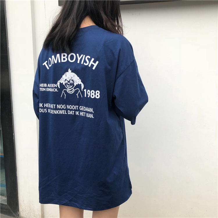 Áo thun SUXI tay ngắn phong cách Hàn Quốc trẻ trung thời trang