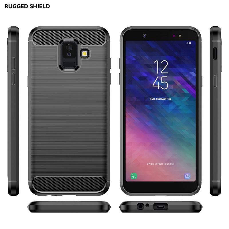 Ốp Điện Thoại Mềm Chống Sốc Cho Samsung A3 A5 2017 A6 Plus 2018 A6S A9 Star Lite