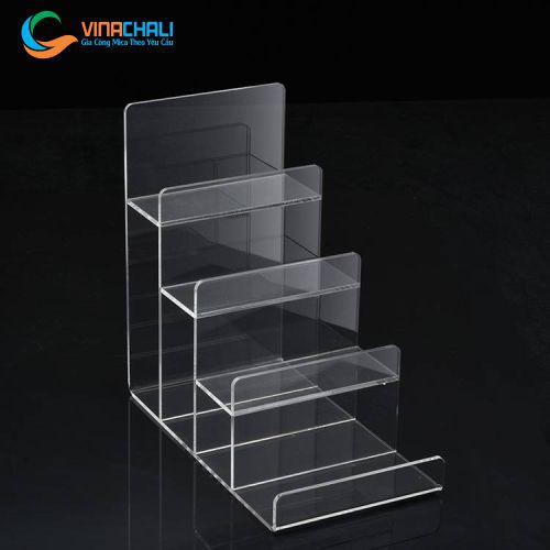 Kệ Mica Trưng Bày Ví - Túi Sách - Mắt Kính - Mỹ Phẩm Nhiều Tầng