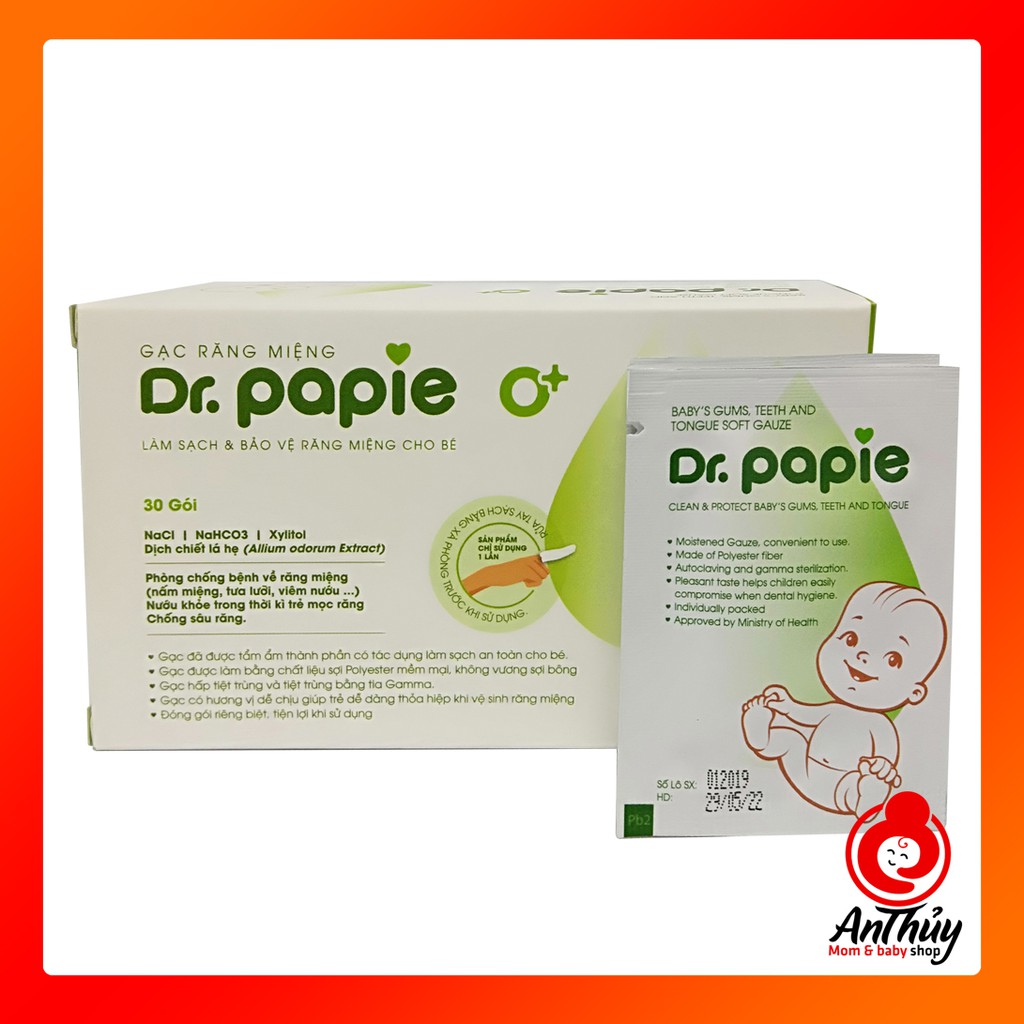 Gạc Răng Miệng Dr.Papie