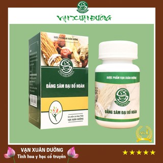 Tăng cân Đẳng Sâm Đại Bổ Hoàn của Vạn Xuân Đường, tăng cân nhanh, tăng cơ hiệu quả cho người gầy tại nhà