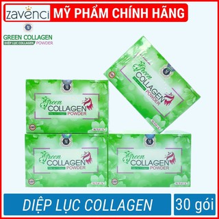 Diệp Lục Collagen Đẹp Da Tăng Cường Sức Khỏe Green Collagen Powder (30 gói/hộp)