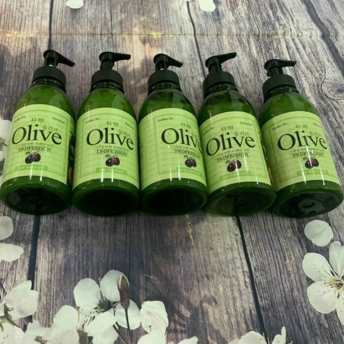 Cặp Dầu Gội Xả Olive Cao Cấp Dành Cho Tóc Khô Phục Hồi Tóc Sau Hư Tổn Dưỡng Tóc Mềm Mượt