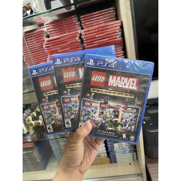 Đĩa chơi game PS4: Lego Marvel Collection