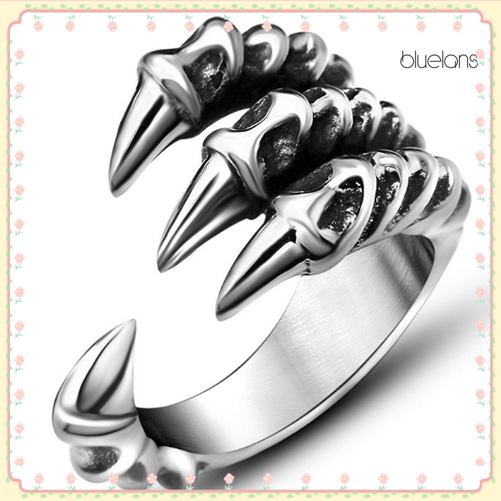 Nhẫn hở hình móng vuốt đại bàng có thể điều chỉnh kích thước thời trang cá tính