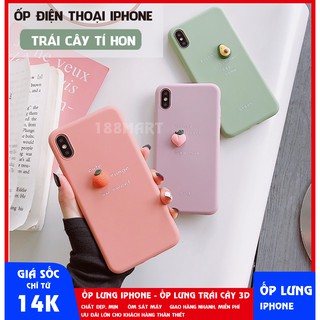Ốp Lưng Iphone Trái Cây 3D