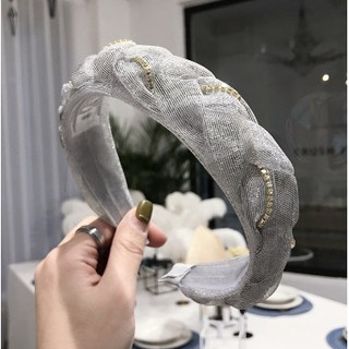 Băng đô cài tóc phối lưới ren - QT391