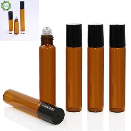Set 1/5 lọ thủy tinh rỗng 5/10ml đựng tinh dầu tiện dụng nhỏ gọn