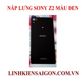 Nắp lưng sony z2 màu đen