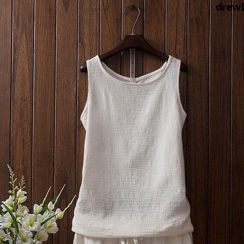 Áo Thun Cotton Lanh Mỏng Rộng Thời Trang Mùa Hè Dành Cho Nữ | BigBuy360 - bigbuy360.vn
