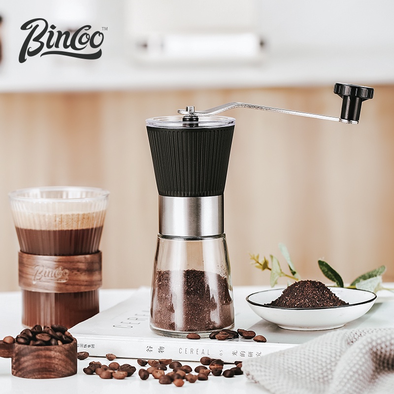 Máy xay cà phê BINCOO xoay thủ công handmade tiện lợi
