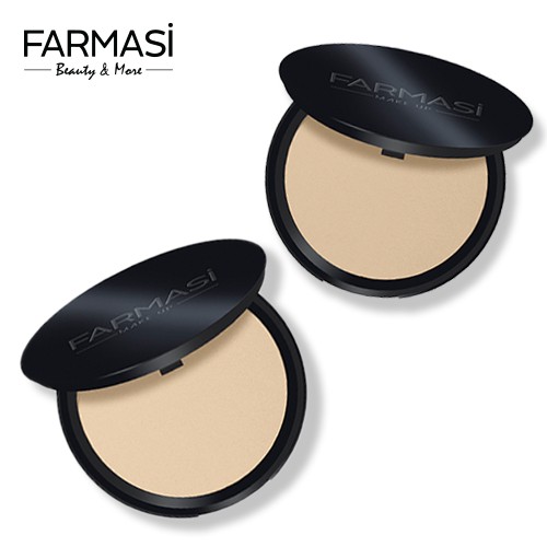 Phấn Phủ Mịn Da Kiềm Dầu Hoàn Hảo Farmasi Make Up Face Perfecting Pressed Powder 14g (1906POW)