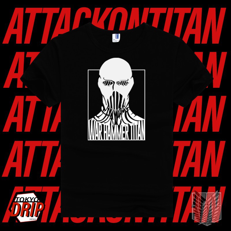 Mẫu áo thun Anime  Attack on Titan AOT Warhammer Titan Season 4 độc đẹp giá rẻ