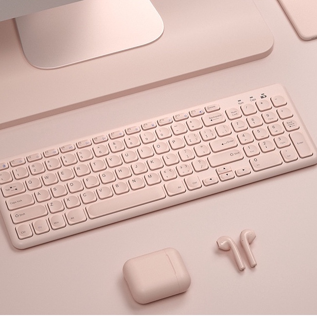 Bàn Phím và Chuột Cắm Chip USB Không Dây Chống Thấm Nước 2.4G dùng cho laptop, máy tính - Bảo hành