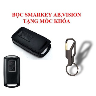 🌴bọc chìa khóa smarkey airblade, vision da tặng móc khóa🌴