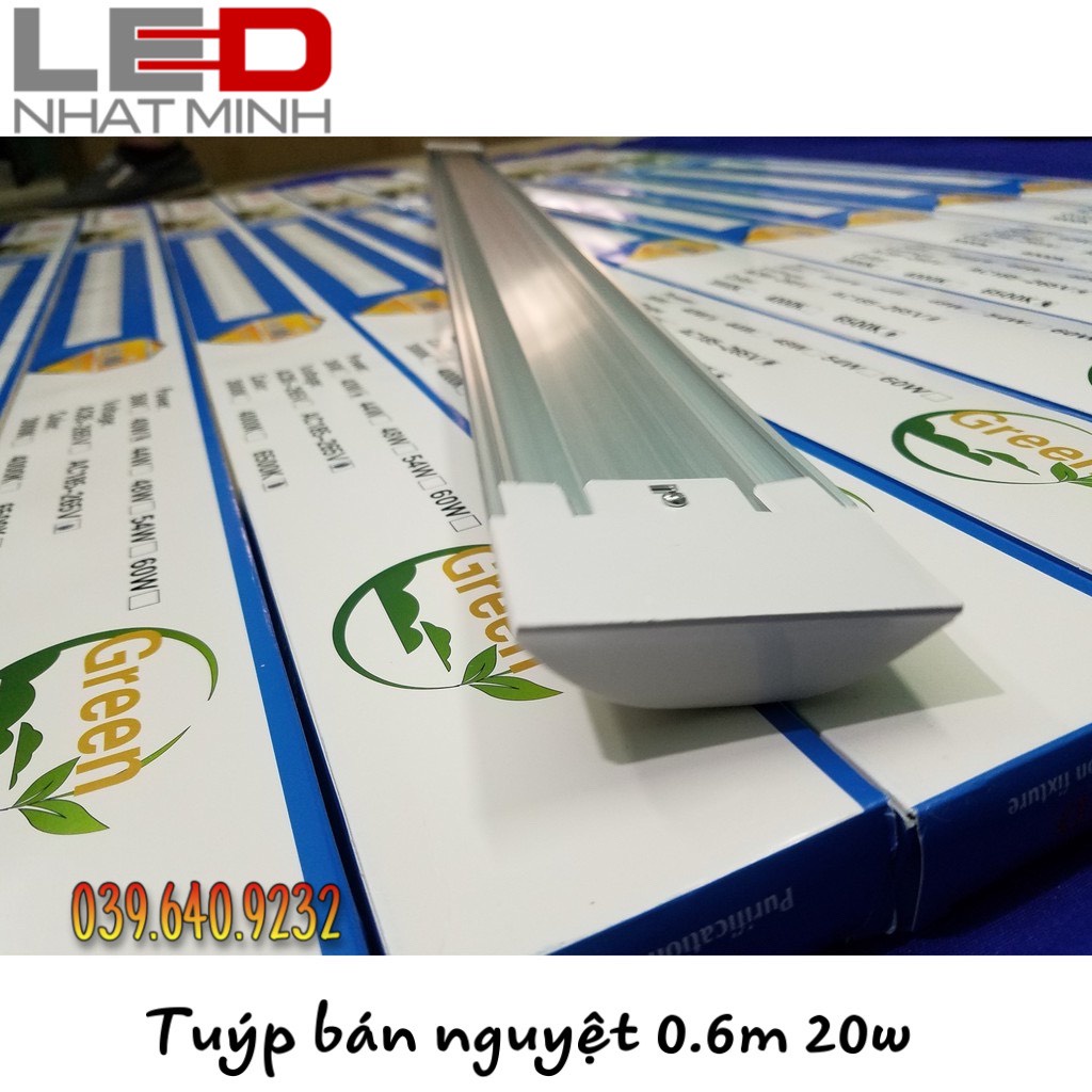Đèn tuýp bán nguyệt 0.6m 20W - Siêu sáng, tiết kiệm điện