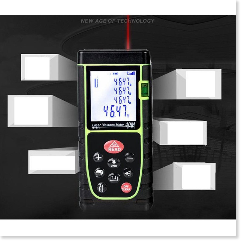 Máy đo khoảng cách  🔖1 ĐỔI 1 🔖   Máy đo khoảng cách laser cầm tay, đo khoảng cách một cách chính xác, dễ sử dụng 5356