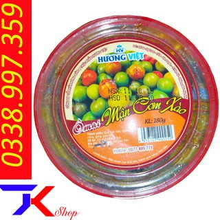 Ô mai mận cơm xào Hưng Việt 180gr