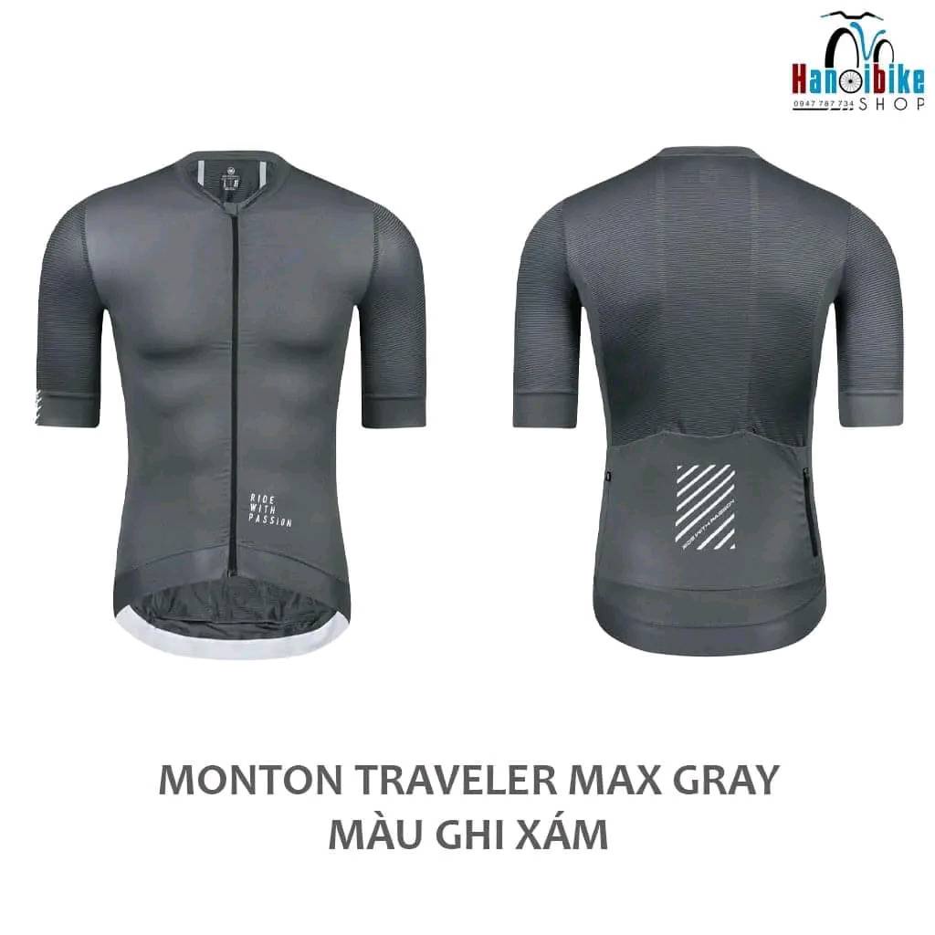 Áo đạp xe ngắn tay Monton Traveler Max