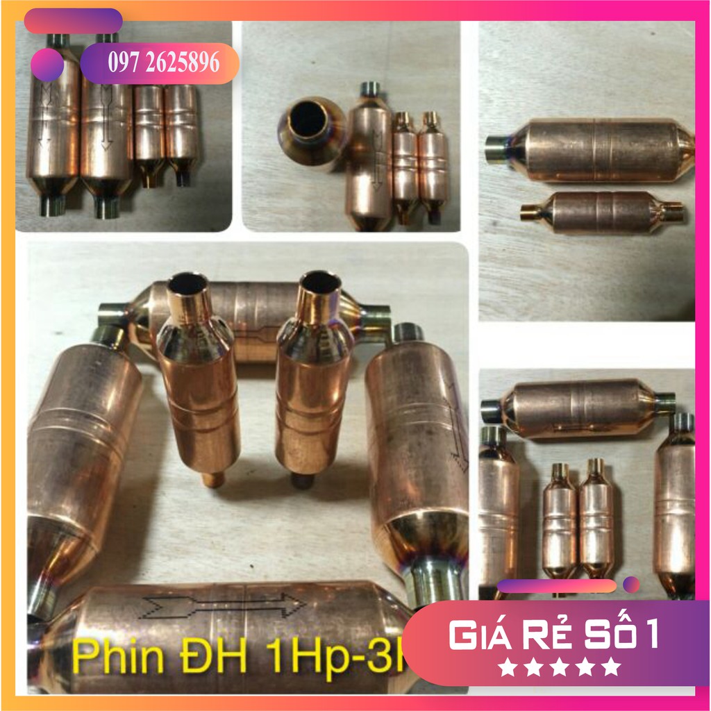 Phin điều hòa, phin lọc gas 1HP - 3HP - 5 HP - Hàng chất lượng tốt