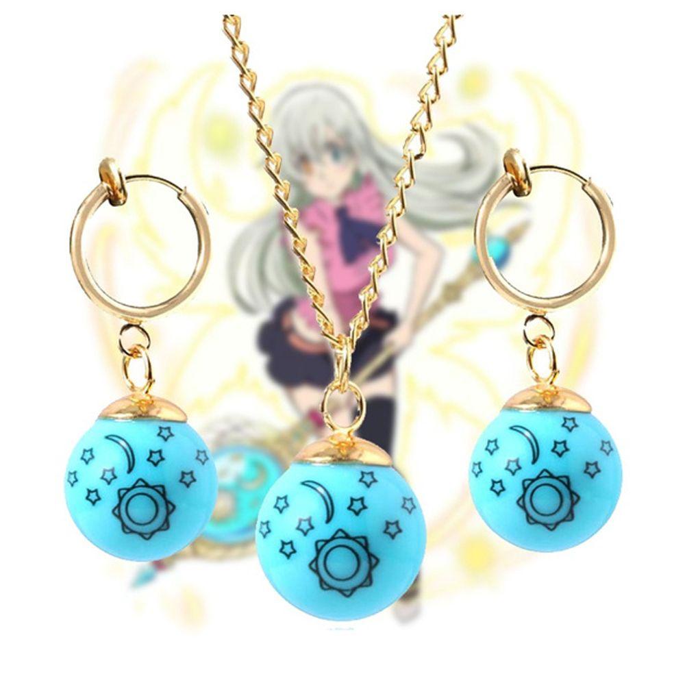 Bông Tai Hóa Trang Nhân Vật Anime The Seven Deadly Sins Elizabeth Moon Liones