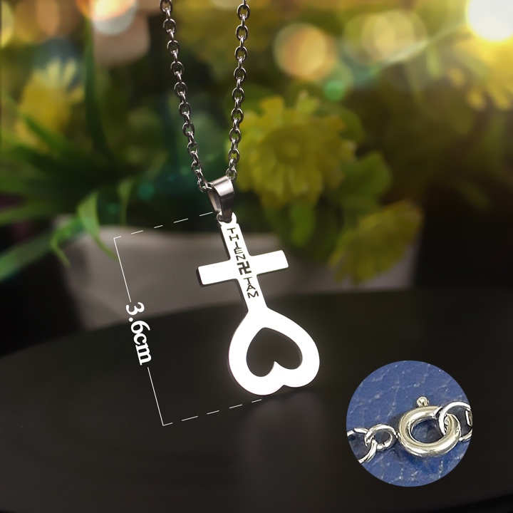 Dây chuyền thiên tâm khóa tròn cao cấp đem lại may mắn cho người đeo