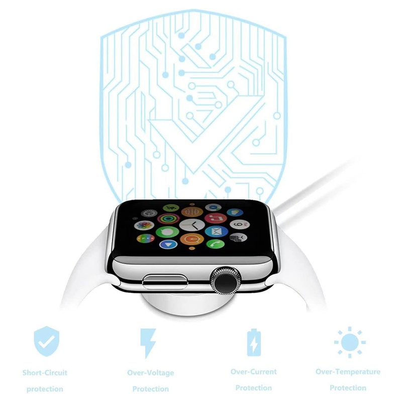 Cáp Sạc Nhanh Cho Đồng Hồ Thông Minh Apple Watch Series SE 7 6 5 4 3 2 1 (3.3FT / 1M)