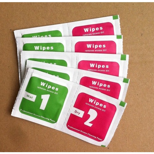 Combo Giấy  Lau Điện Thoại, Laptop, Máy Tính, Mặt Kính