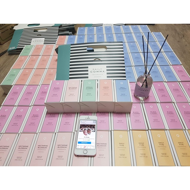 Diffuser Daily Comma Tinh dầu khuếch tán phòng