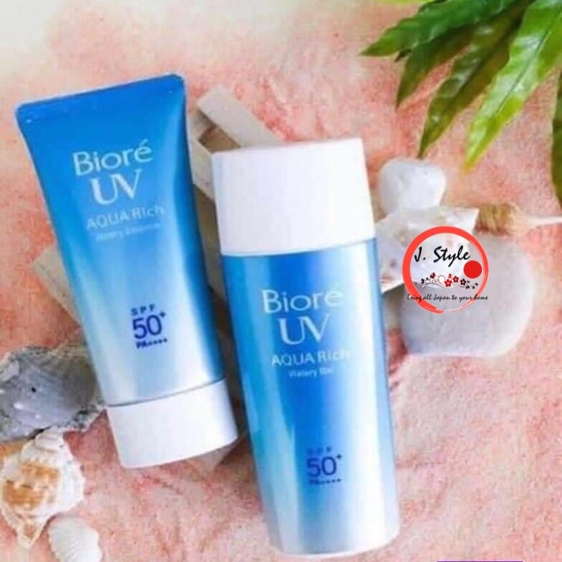 Kem chống nắng Biore UV Aqua Rich Watery Essence/Gel SPF 50+/ PA++++ 50ml/90ml
