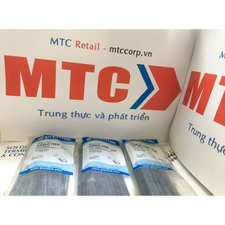 Túi 100 Dây thít, dây rút nhựa màu đen 300×3.6mm cao cấp GT300ICB nhập khẩu Giantlok-Thái Lan
