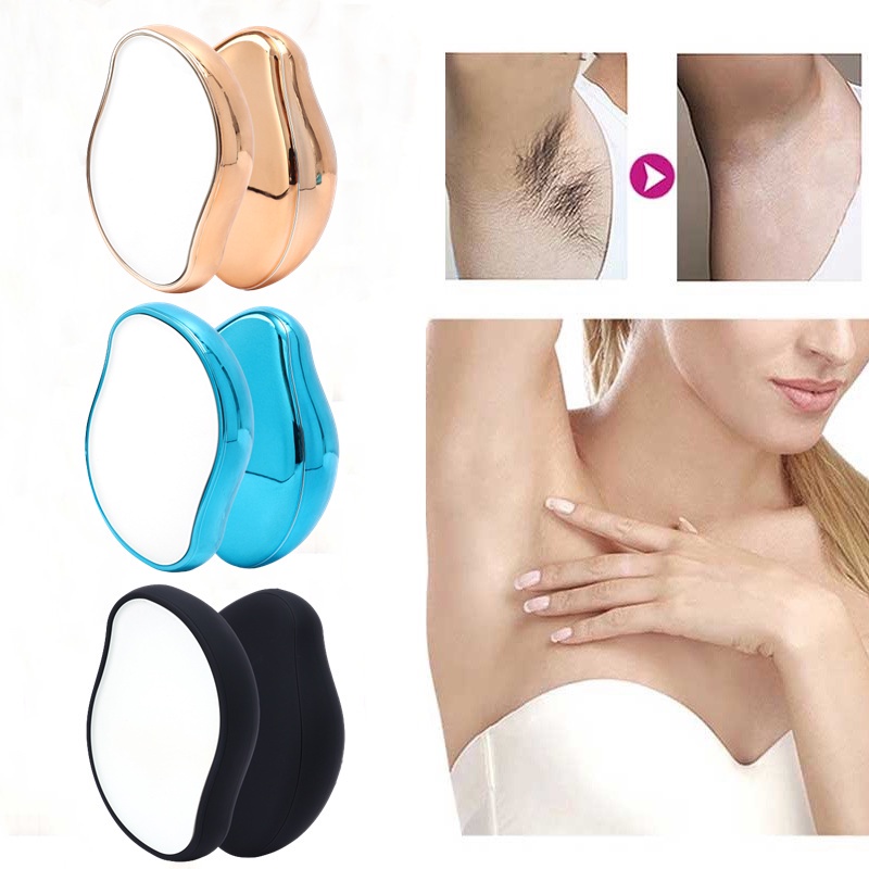 Dụng Cụ Tẩy Lông Nano Không Đau Bằng Tinh Thể Máy Triệt Lông An Toàn Cho Phụ Nữ Dễ Dàng Vệ Sinh Và Tái Sử Dụng