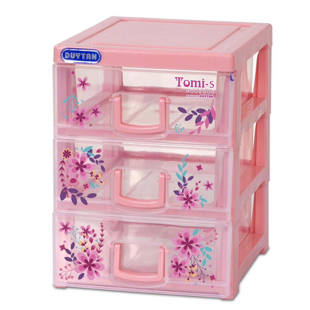 Tủ nhựa mini Tomi S - 3 ngăn - Nhiều màu