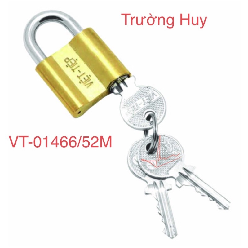 [chính hãng] Khoá treo đồng Việt Tiệp 1466/52M