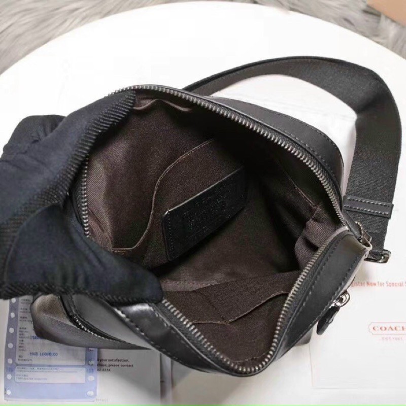 📛RẺ VÔ ĐỊCH📛TÚI C NAM DA THẬT PHỐI CANVAS